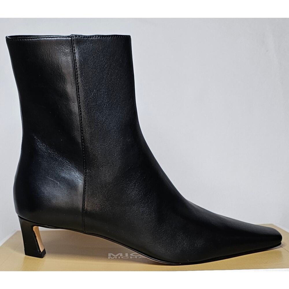 Michael Kors Cosmo Leather Kitten Boot - Picture 6 of 10
